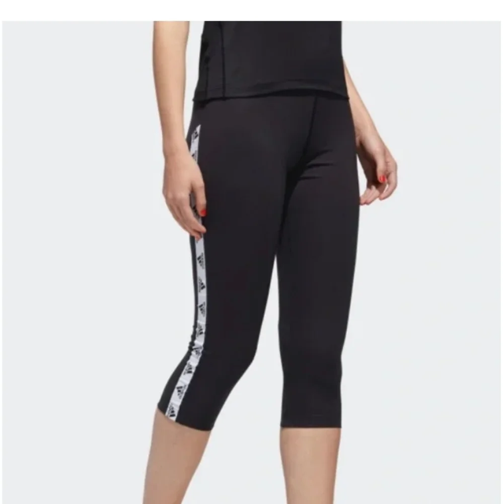 Adidas Zoe X Saldaba Black Double Knit Training Leggings Medium - Picture 9 of 12